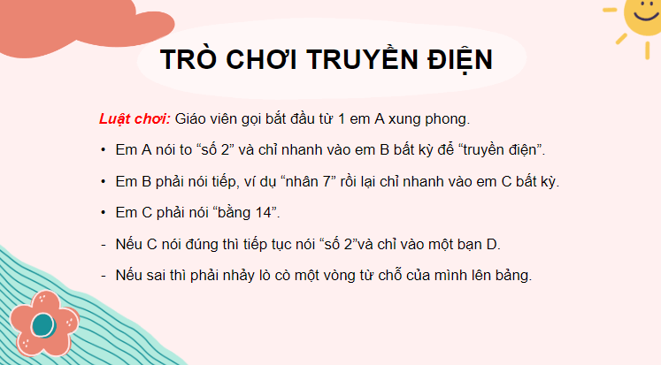 Giáo án điện tử Toán lớp 2 Bảng nhân 5 | PPT Toán lớp 2 Cánh diều