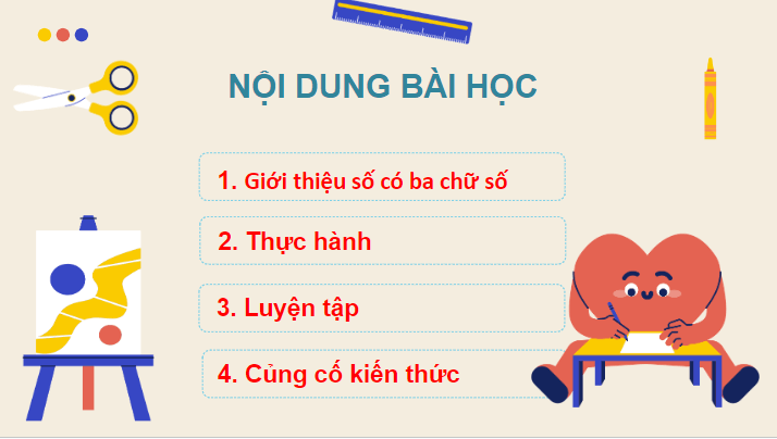 Giáo án điện tử Toán lớp 2 Các số có ba chữ số | PPT Toán lớp 2 Chân trời sáng tạo