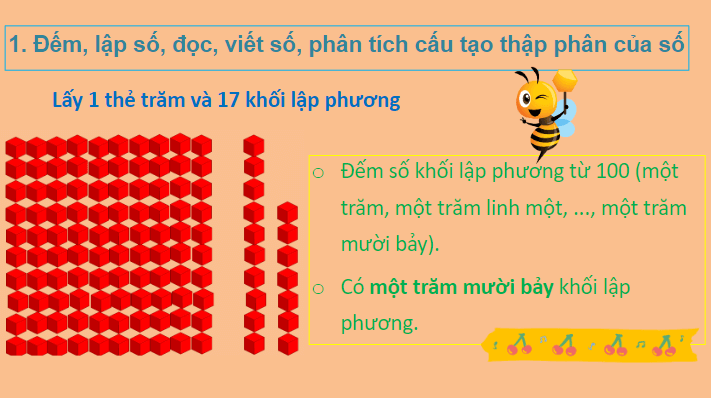 Giáo án điện tử Toán lớp 2 Các số từ 111 đến 200 | PPT Toán lớp 2 Chân trời sáng tạo