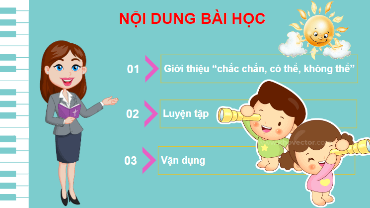 Giáo án điện tử Toán lớp 2 Chắc chắn – Có thể - Không thể | PPT Toán lớp 2 Cánh diều