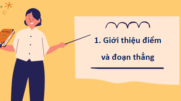 Giáo án điện tử Toán lớp 2 Điểm - Đoạn thẳng | PPT Toán lớp 2 Chân trời sáng tạo