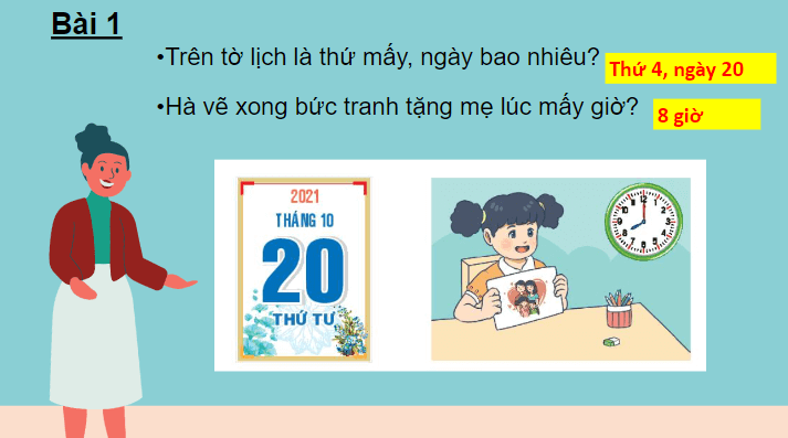 Giáo án điện tử Toán lớp 2 Em làm được những gì? trang 34 | PPT Toán lớp 2 Chân trời sáng tạo