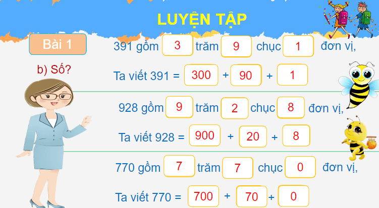 Giáo án điện tử Toán lớp 2 Em ôn lại những gì đã học trang 84 | PPT Toán lớp 2 Cánh diều