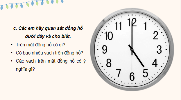 Giáo án điện tử Toán lớp 2 Giờ - Phút | PPT Toán lớp 2 Cánh diều