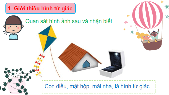 Giáo án điện tử Toán lớp 2 Hình tứ giác | PPT Toán lớp 2 Chân trời sáng tạo