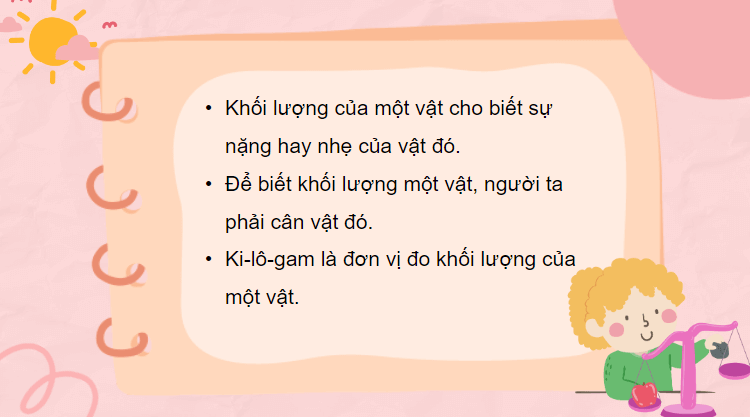 Giáo án điện tử Toán lớp 2 Ki-lô-gam | PPT Toán lớp 2 Cánh diều