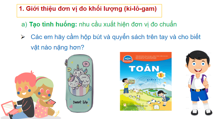 Giáo án điện tử Toán lớp 2 Ki-lô-gam | PPT Toán lớp 2 Chân trời sáng tạo