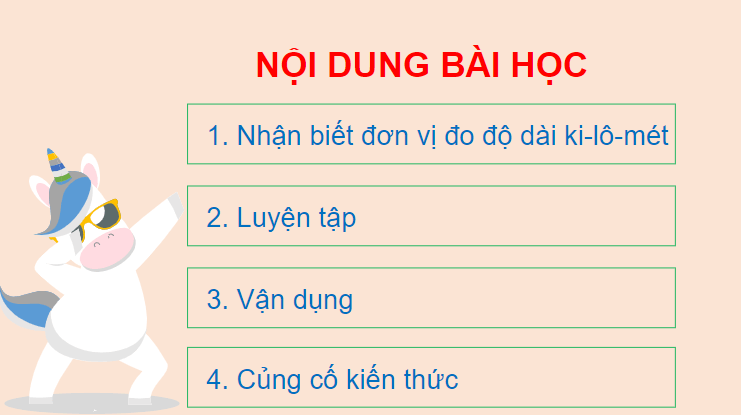 Giáo án điện tử Toán lớp 2 Ki-lô- mét | PPT Toán lớp 2 Cánh diều