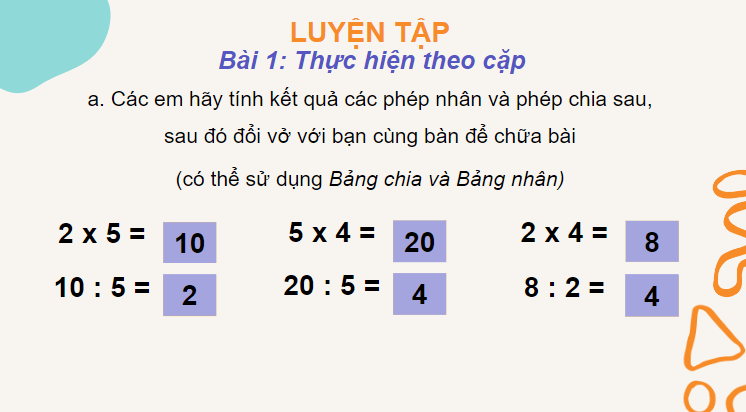 Giáo án điện tử Toán lớp 2 Luyện tập chung trang 26 | PPT Toán lớp 2 Cánh diều