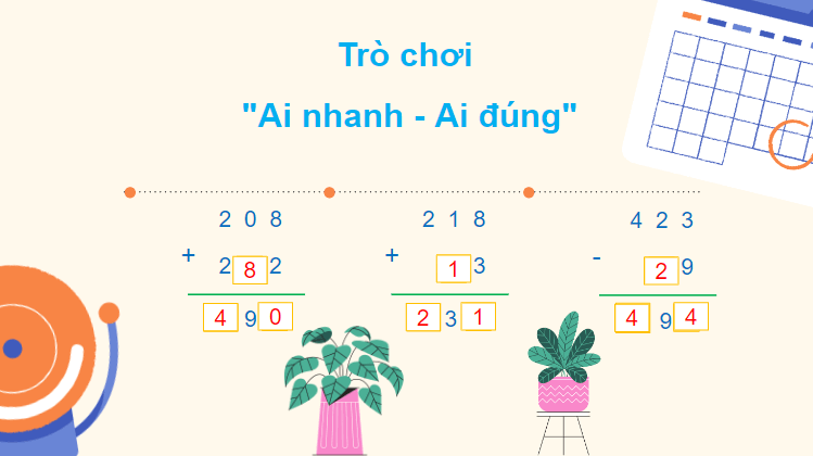 Giáo án điện tử Toán lớp 2 Luyện tập chung trang 74 | PPT Toán lớp 2 Cánh diều