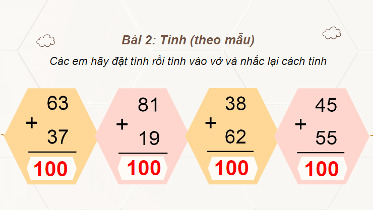 Giáo án điện tử Toán lớp 2 Luyện tập (tiếp theo) trang 64 | PPT Toán lớp 2 Cánh diều