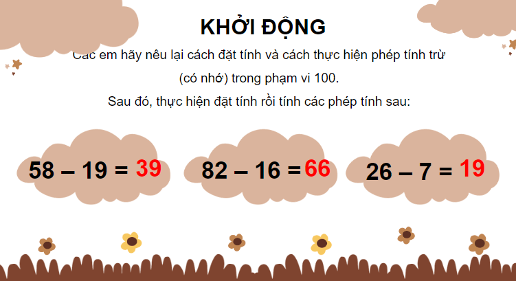 Giáo án điện tử Toán lớp 2 Luyện tập (tiếp theo) trang 72 | PPT Toán lớp 2 Cánh diều