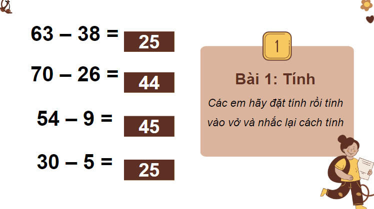 Giáo án điện tử Toán lớp 2 Luyện tập (tiếp theo) trang 72 | PPT Toán lớp 2 Cánh diều