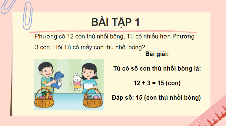 Giáo án điện tử Toán lớp 2 Luyện tập trang 49 | PPT Toán lớp 2 Cánh diều