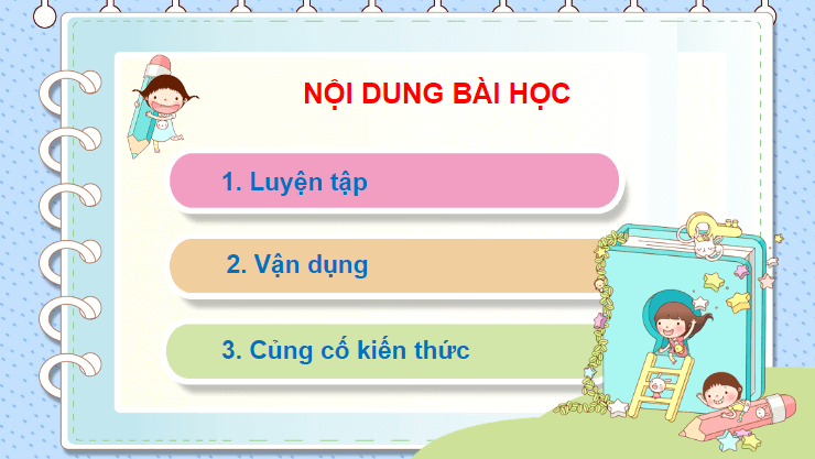 Giáo án điện tử Toán lớp 2 Luyện tập trang 62 | PPT Toán lớp 2 Cánh diều