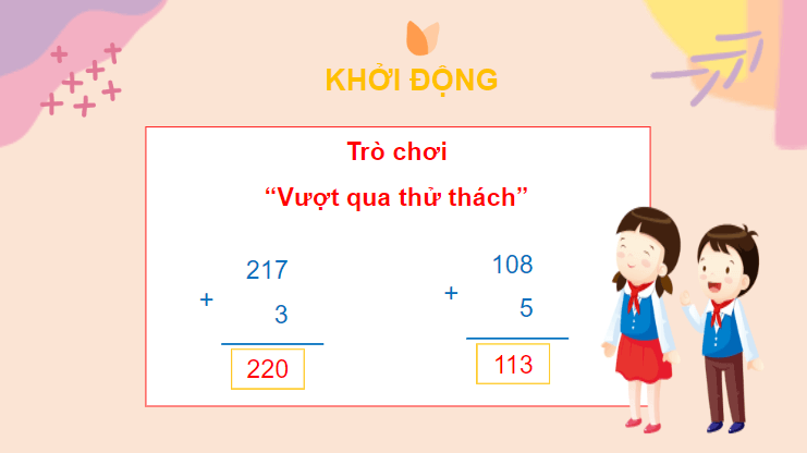 Giáo án điện tử Toán lớp 2 Luyện tập trang 70 | PPT Toán lớp 2 Cánh diều