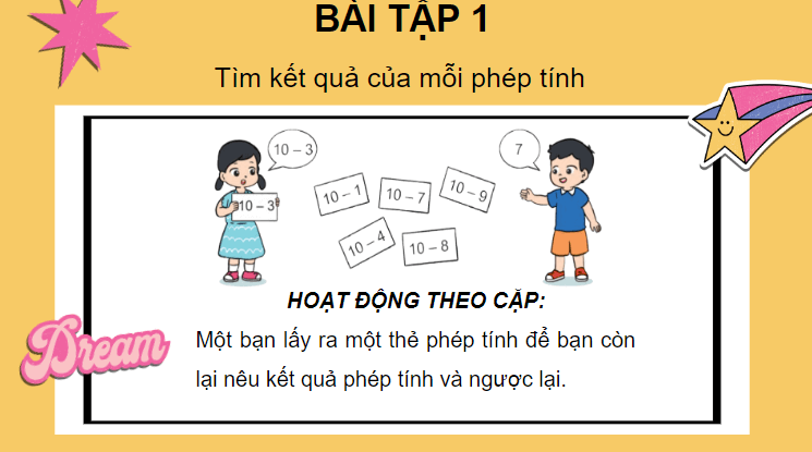 Giáo án điện tử Toán lớp 2 Luyện tập về phép trừ (không nhớ) trong phạm vi 20 | PPT Toán lớp 2 Cánh diều