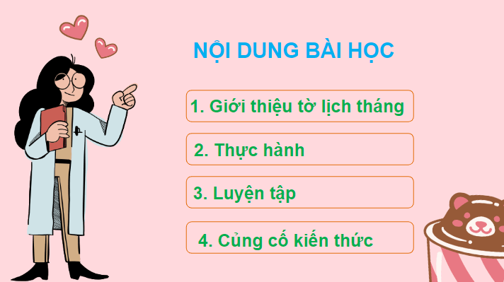 Giáo án điện tử Toán lớp 2 Ngày, tháng | PPT Toán lớp 2 Chân trời sáng tạo