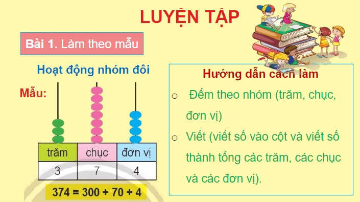 Giáo án điện tử Toán lớp 2 Ôn tập các số trong phạm vi 1000 | PPT Toán lớp 2 Chân trời sáng tạo