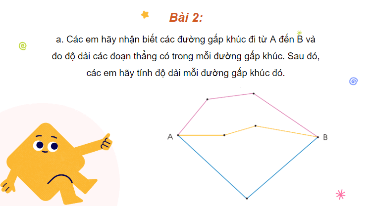 Giáo án điện tử Toán lớp 2 Ôn tập về hình học và đo lường | PPT Toán lớp 2 Cánh diều