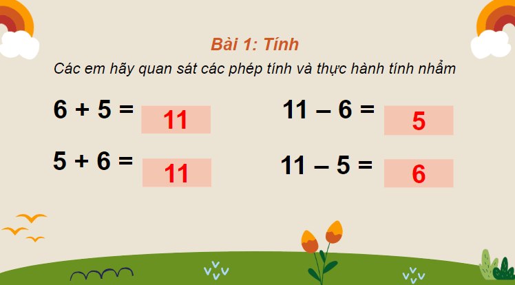 Giáo án điện tử Toán lớp 2 Ôn tập về phép cộng, phép trừ trong phạm vi 20 | PPT Toán lớp 2 Cánh diều