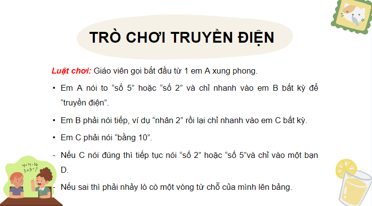 Giáo án điện tử Toán lớp 2 Phép chia (tiếp theo) | PPT Toán lớp 2 Cánh diều