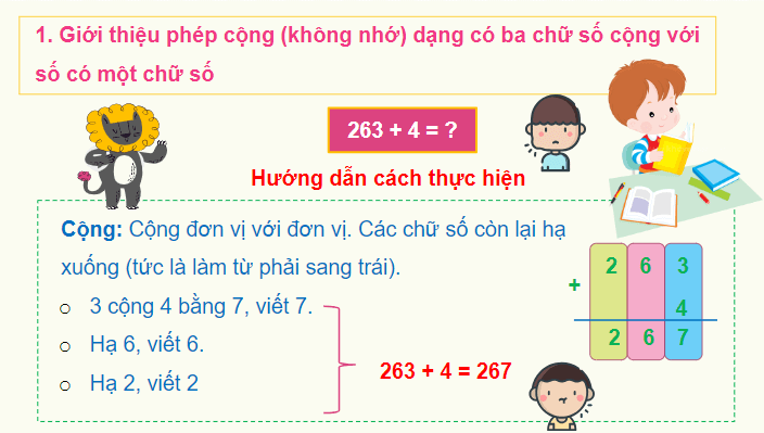 Giáo án điện tử Toán lớp 2 Phép cộng không nhớ trong phạm vi 1000 | PPT Toán lớp 2 Chân trời sáng tạo