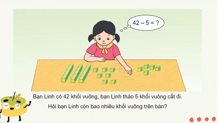 Giáo án điện tử Toán lớp 2 Phép trừ (có nhớ) trong phạm vi 100 (tiếp theo) | PPT Toán lớp 2 Cánh diều