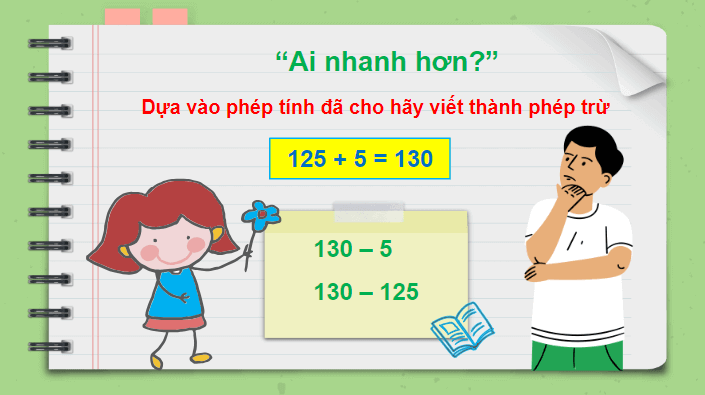 Giáo án điện tử Toán lớp 2 Phép trừ có nhớ trong phạm vi 1000 | PPT Toán lớp 2 Chân trời sáng tạo