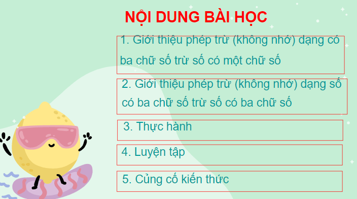 Giáo án điện tử Toán lớp 2 Phép trừ không nhớ trong phạm vi 1000 | PPT Toán lớp 2 Chân trời sáng tạo