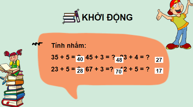 Giáo án điện tử Toán lớp 2 Số hạng - tổng | PPT Toán lớp 2 Cánh diều