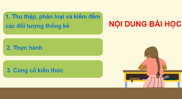 Giáo án điện tử Toán lớp 2 Thu thập, phân loại, kiểm đếm | PPT Toán lớp 2 Chân trời sáng tạo