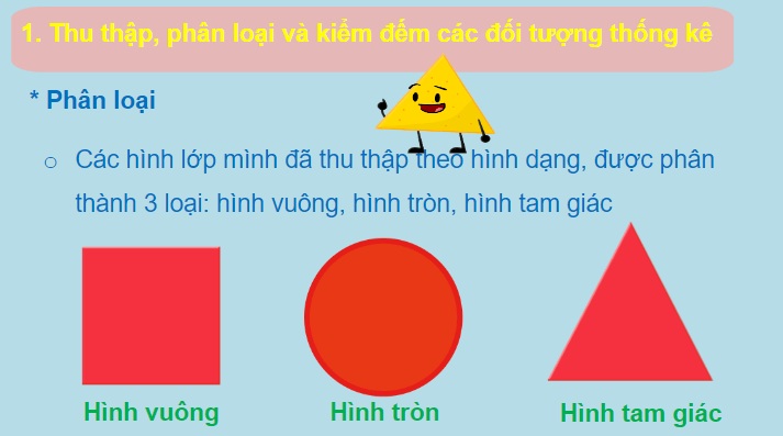 Giáo án điện tử Toán lớp 2 Thu thập, phân loại, kiểm đếm | PPT Toán lớp 2 Chân trời sáng tạo