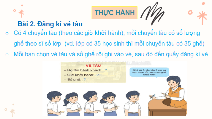 Giáo án điện tử Toán lớp 2 Thực hành và trải nghiệm: Đi tàu trên sông trang 127 | PPT Toán lớp 2 Chân trời sáng tạo