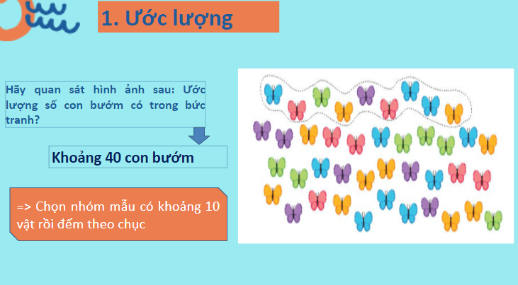 Giáo án điện tử Toán lớp 2 Ước lượng | PPT Toán lớp 2 Chân trời sáng tạo