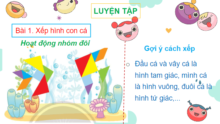 Giáo án điện tử Toán lớp 2 Xếp hình, gấp hình | PPT Toán lớp 2 Chân trời sáng tạo