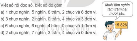 Giáo án Toán lớp 3 Bài 59: Các số có năm chữ số. Số 100000 | Kết nối tri thức