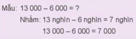 Giáo án Toán lớp 3 Bài 64: Phép trừ trong phạm vi 100000 | Kết nối tri thức