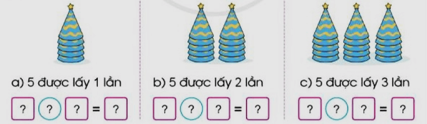 Giáo án Toán lớp 3 Ôn tập về phép nhân, bảng nhân 2, bảng nhân 5 | Cánh diều (ảnh 2)