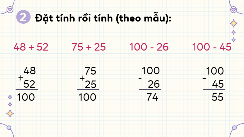 Giáo án điện tử Toán lớp 3 Bài 2: Ôn tập phép cộng, phép trừ trong phạm vi 1000 | PPT Toán lớp 3 Kết nối tri thức