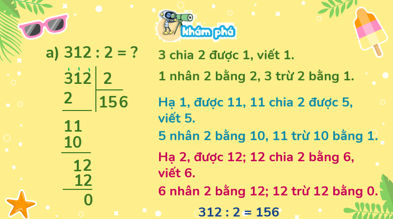 Giáo án điện tử Toán lớp 3 Bài 37: Chia số có ba chữ số cho số có một chữ số | PPT Toán lớp 3 Kết nối tri thức