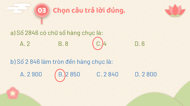 Giáo án điện tử Toán lớp 3 Bài 49: Luyện tập chung | PPT Toán lớp 3 Kết nối tri thức