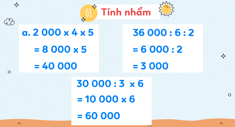 Giáo án điện tử Toán lớp 3 Bài 72: Luyện tập chung | PPT Toán lớp 3 Kết nối tri thức