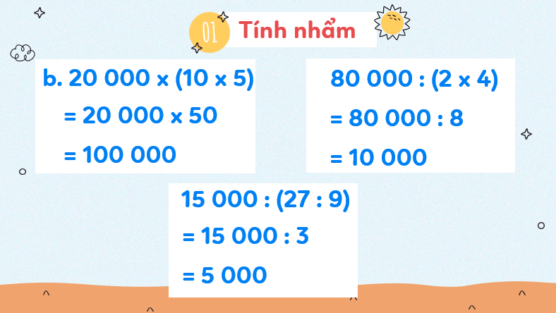 Giáo án điện tử Toán lớp 3 Bài 72: Luyện tập chung | PPT Toán lớp 3 Kết nối tri thức