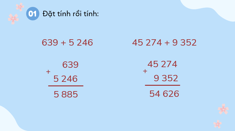 Giáo án điện tử Toán lớp 3 Bài 77: Ôn tập phép cộng, phép trừ trong phạm vi 100000 | PPT Toán lớp 3 Kết nối tri thức