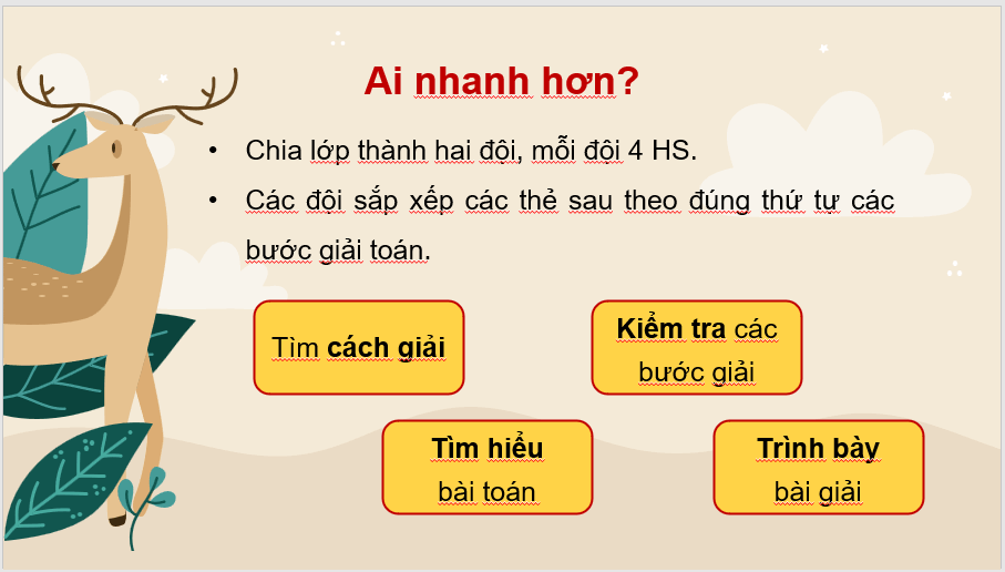 Giáo án điện tử Toán lớp 3 Bài toán giải bằng hai bước tính | PPT Toán lớp 3 Chân trời sáng tạo