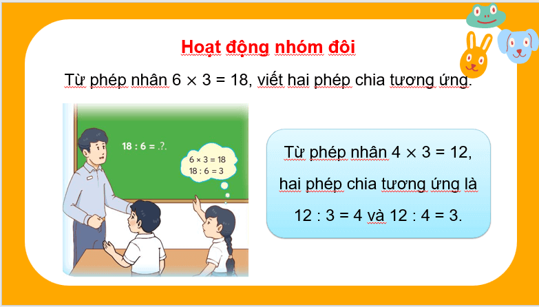 Giáo án điện tử Toán lớp 3 Bảng chia 6 | PPT Toán lớp 3 Chân trời sáng tạo