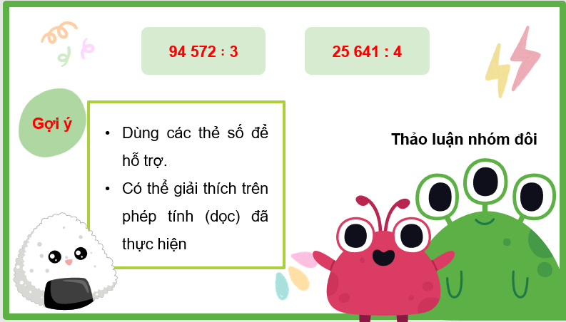 Giáo án điện tử Toán lớp 3 Chia số có năm chữ số cho số có một chữ số | PPT Toán lớp 3 Chân trời sáng tạo