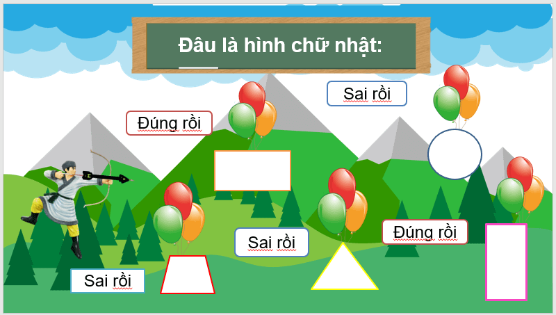 Giáo án điện tử Toán lớp 3 Hình chữ nhật | PPT Toán lớp 3 Chân trời sáng tạo