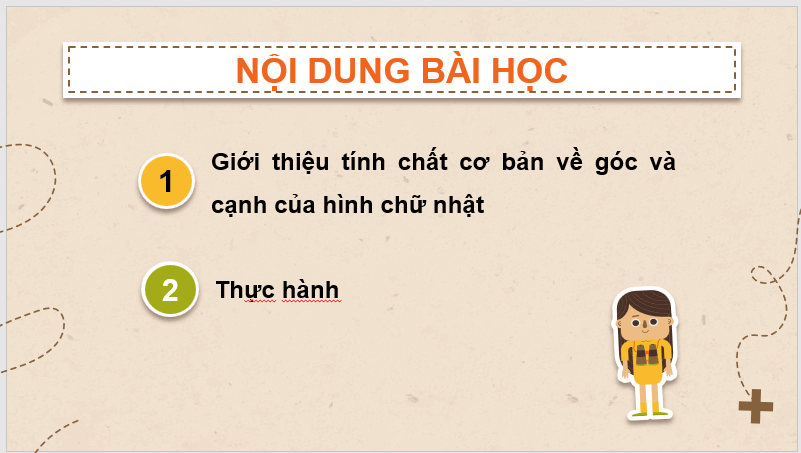 Giáo án điện tử Toán lớp 3 Hình chữ nhật | PPT Toán lớp 3 Chân trời sáng tạo